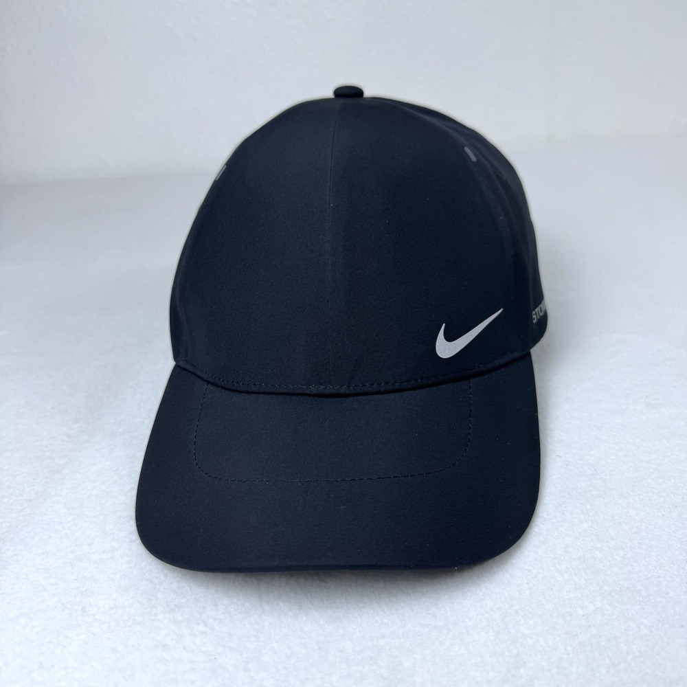 Nike Storm-FIT ADV Club Structured AeroBill Cap Black Hat FJ6205-010 Size M/L